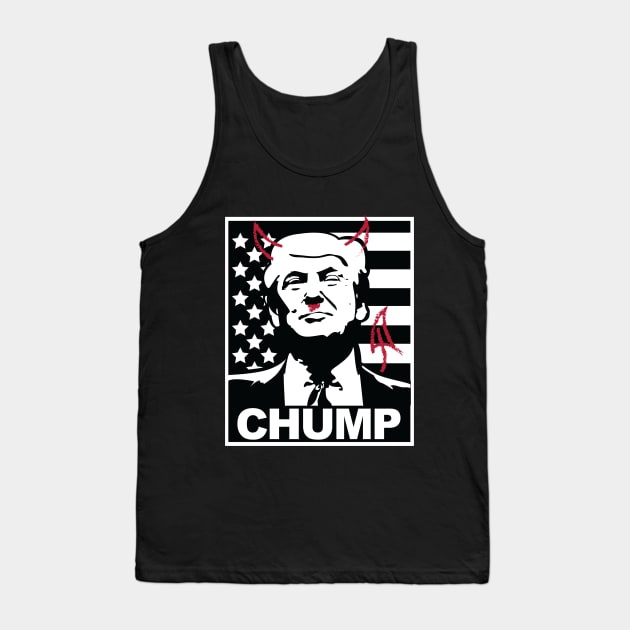 Chump (Trump) Tank Top by kzenabi